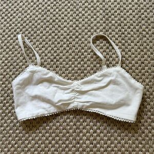 Princess Polly Bra crop top white